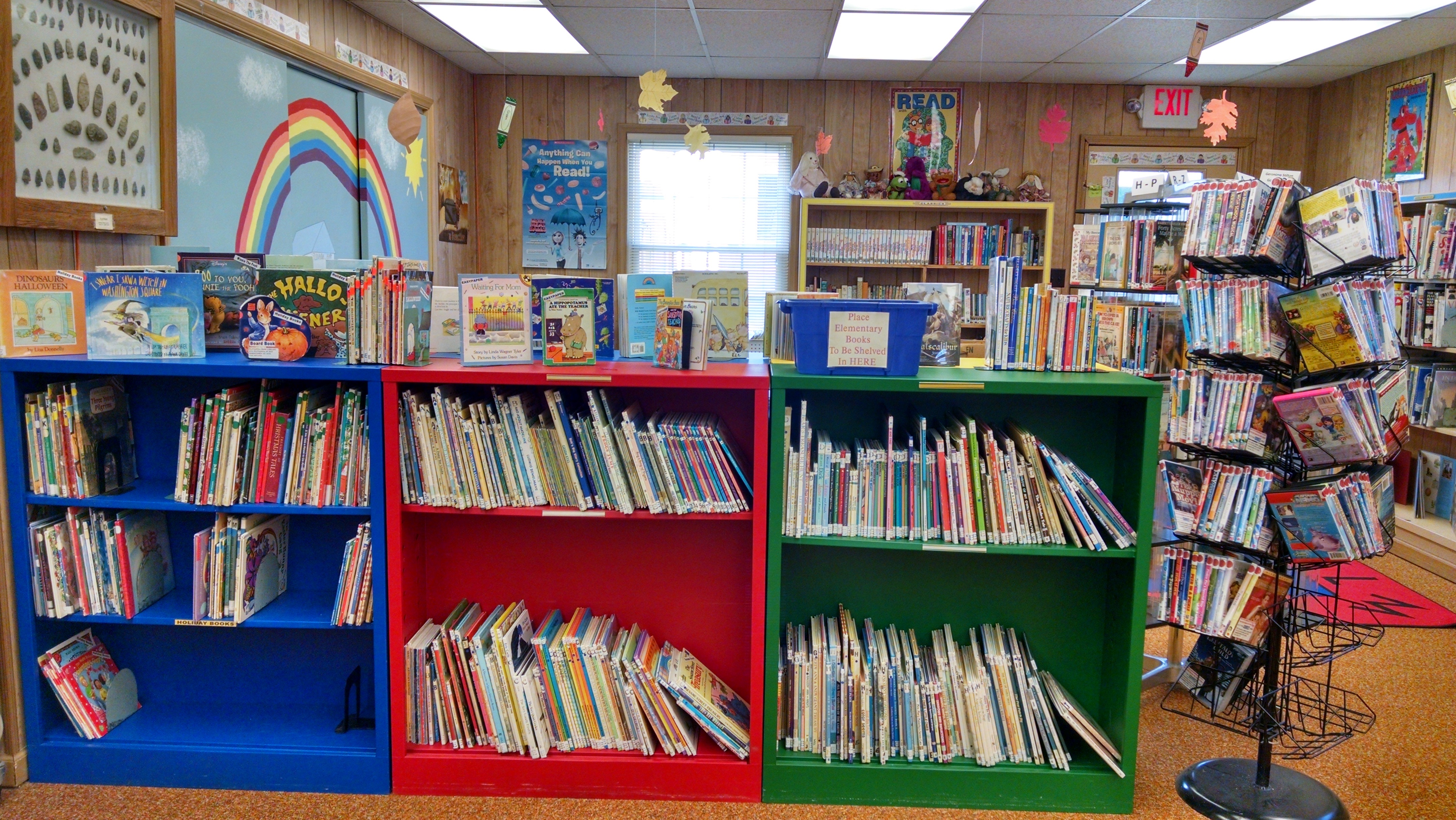 The Children's room is ready for children to enjoy